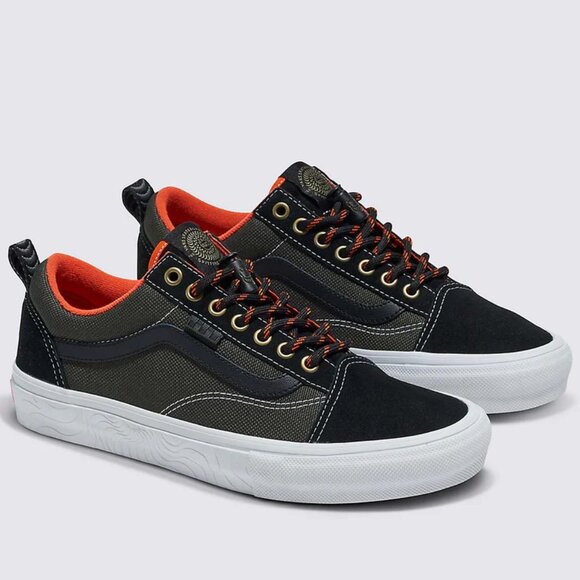 Vans X Spitfire Wheels Skate Old Skool Black/Flame Sneakers Men's Size 11 NEW - Picture 12 of 15